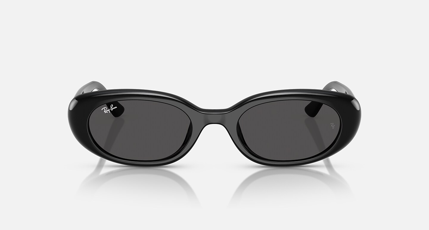 Ray-Ban Sunglasses Unisex Rb4441d Bio-based - Black Frame Grey Lenses 53-21