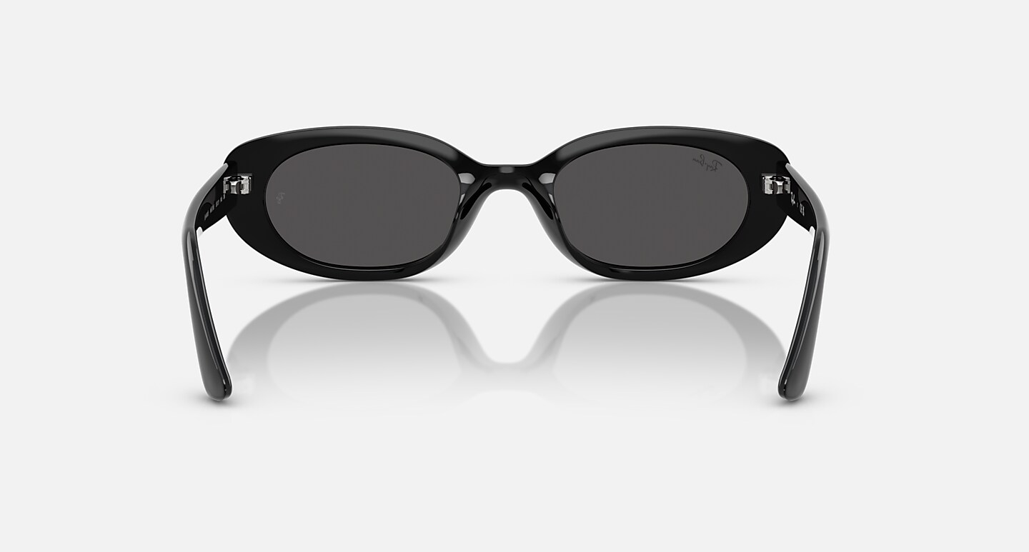 Ray-Ban Sunglasses Unisex Rb4441d Bio-based - Black Frame Grey Lenses 53-21