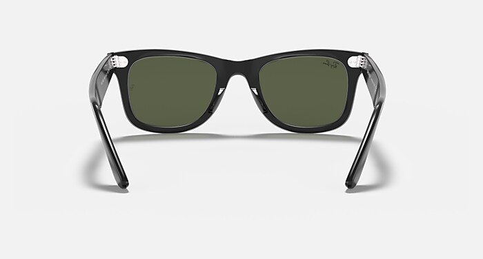 Ray-Ban Sunglasses Unisex Original Wayfarer Classic - Black Frame Green Lenses 54-18