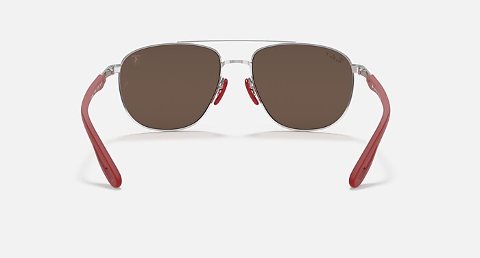 RB3659M SCUDERIA FERRARI COLLECTION Sunglasses in Silver and