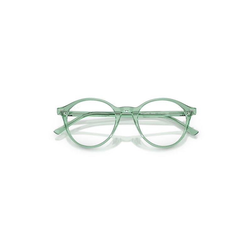 Ray Ban Bernard Optics Eyeglasses Light Green Frame Clear Lenses Polarized 51-21 In Light Green