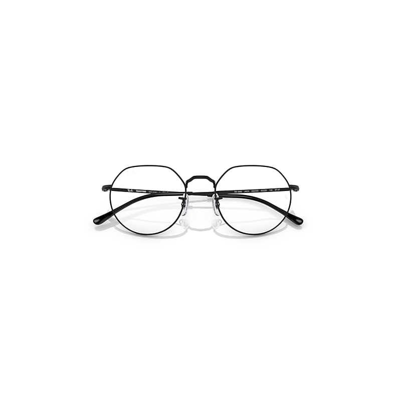 Ray-Ban Jack Transitions® Sunglasses Black Frame Clear Lenses 51-20