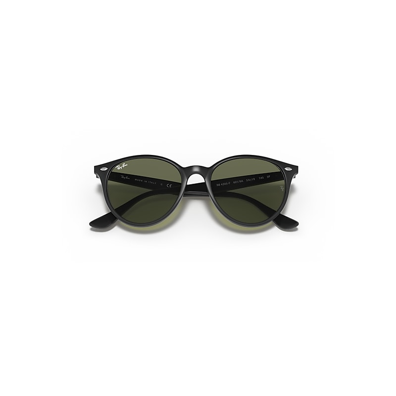 Ray-Ban Rb4305 Sunglasses Black Frame Green Lenses Polarized 53-19