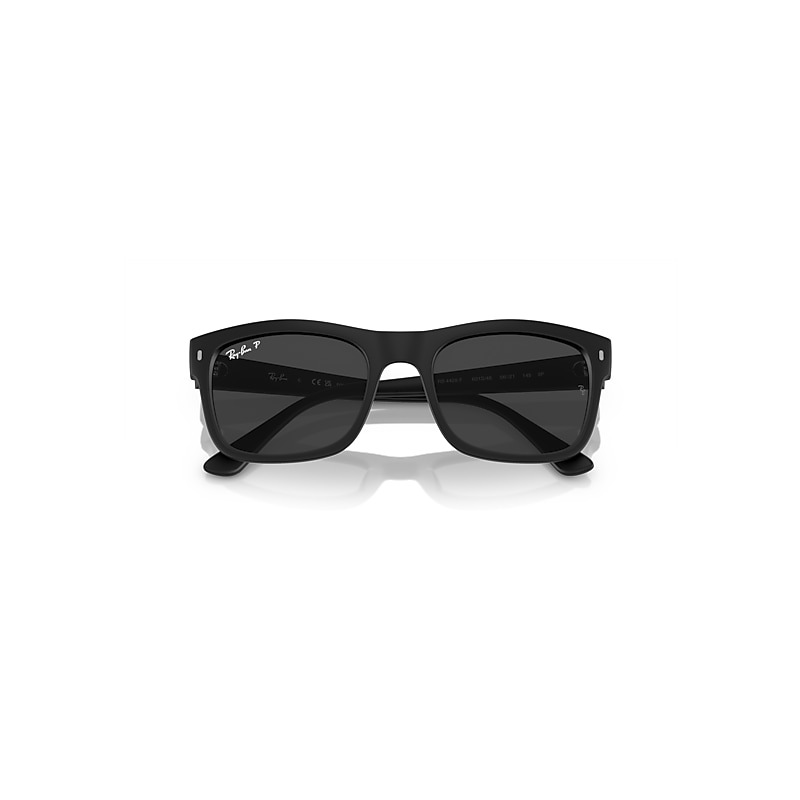 Ray-Ban Rb4428 Sunglasses Black Frame Black Lenses Polarized 56-21