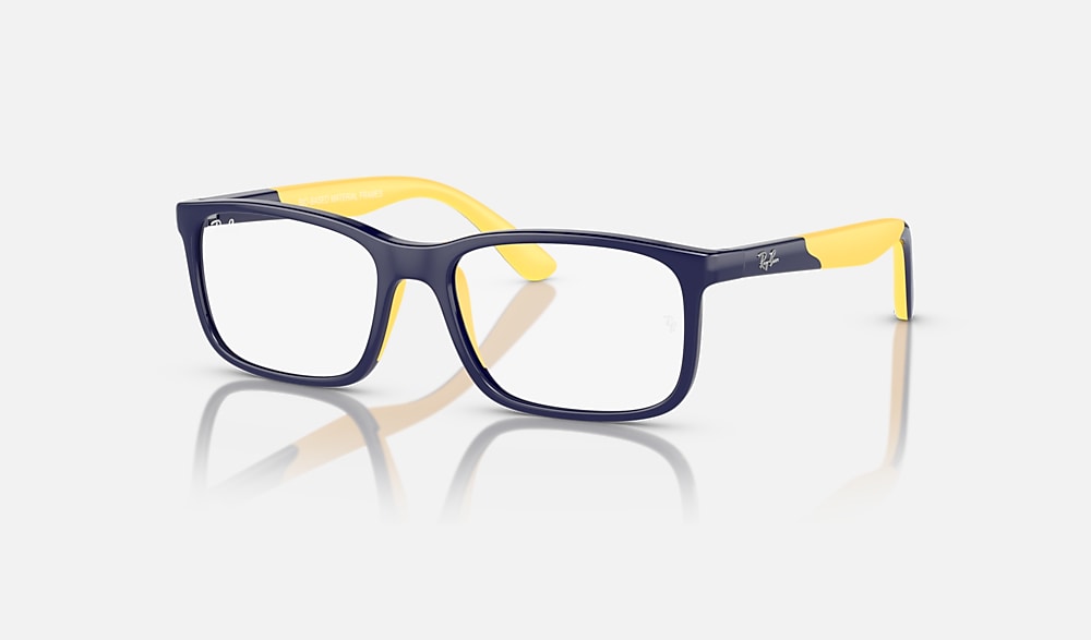 Ray Banのメガネ RB1621 OPTICS KIDS BIO-BASED Eyeglasses with Dark Blue On