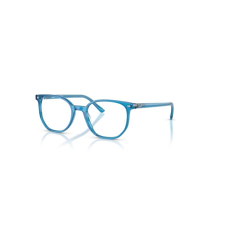 Ray Ban Elliot Optics  Blau Fassung Klar Glas Polarisiert 50-19 In Blau