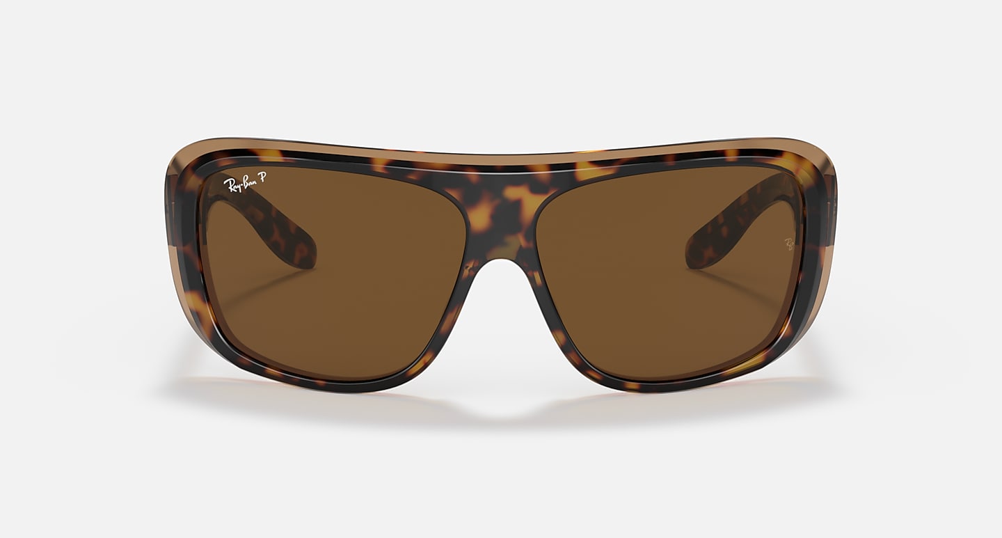 Ray-Ban Sunglasses Blair Tortoise Frame Brown Lenses