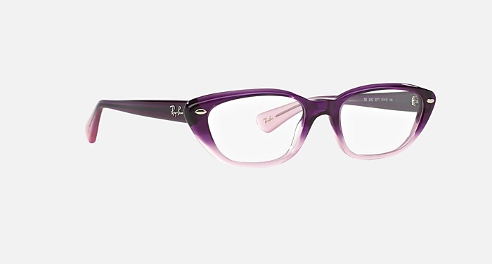RB5242 Eyeglasses with Violet Frame - RB5242 | Ray-Ban® US display picture 1