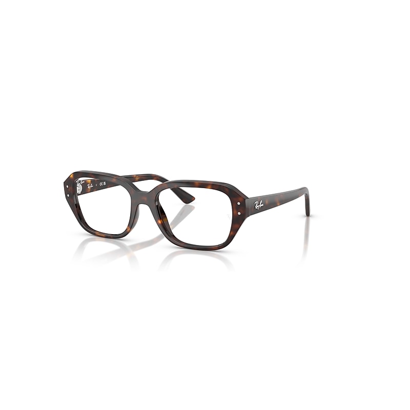 Ray Ban Shea Optics Bio-based  Havana Fassung Klar Glas Polarisiert 53-18 In Havana