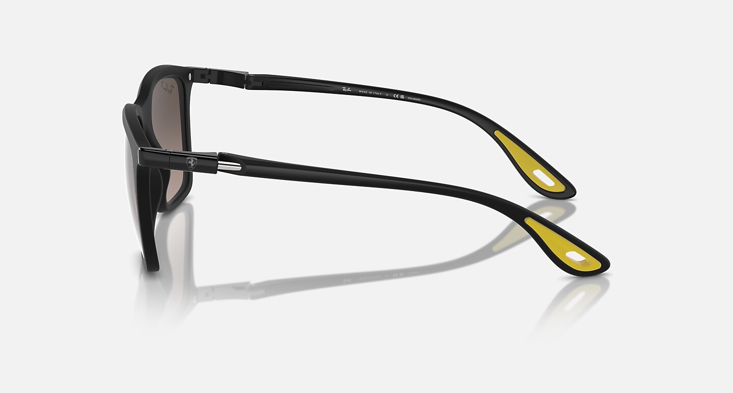 Ray-Ban Sunglasses Scuderia Ferrari Sainz Special Edition 2024 Black Frame Silver Lenses