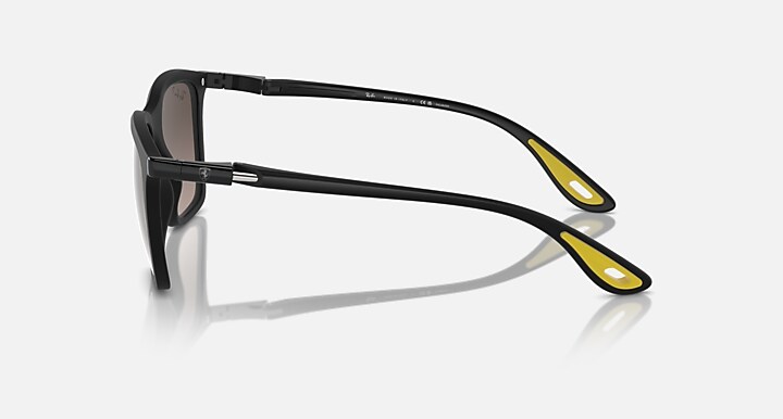 Ray-Ban Sunglasses Scuderia Ferrari Sainz Special Edition 2024 Black Frame Silver Lenses