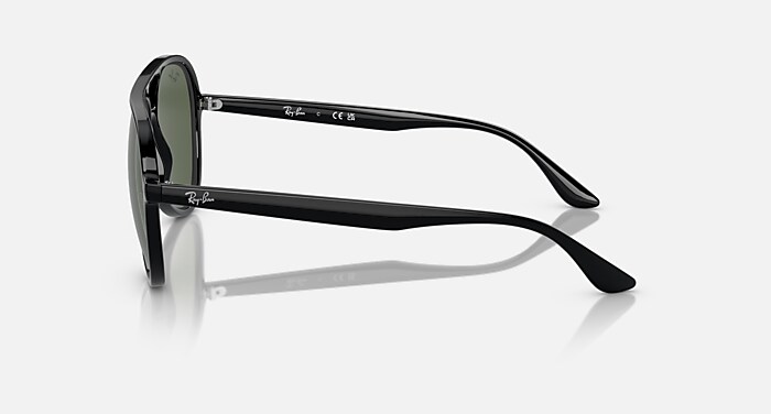 Ray-Ban Sunglasses Rb4376 Black Frame Green Lenses