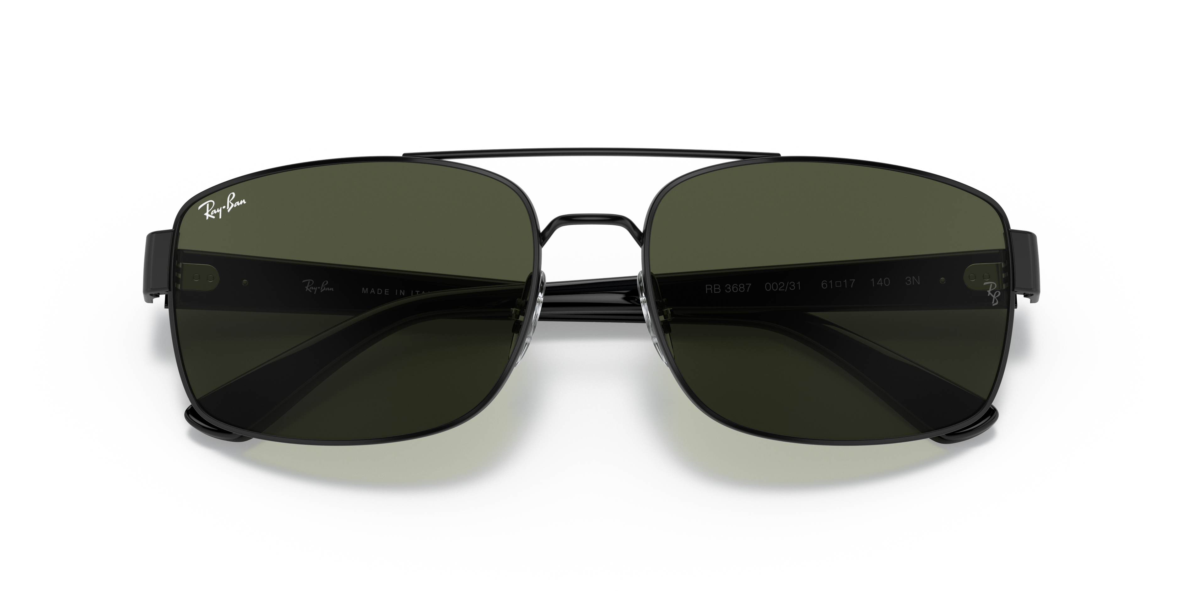 RB3687 Sunglasses in Black and Green - RB3687 | Ray-Ban® US