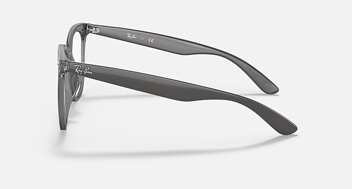 RB4379V OPTICS Eyeglasses with Transparent Grey Frame