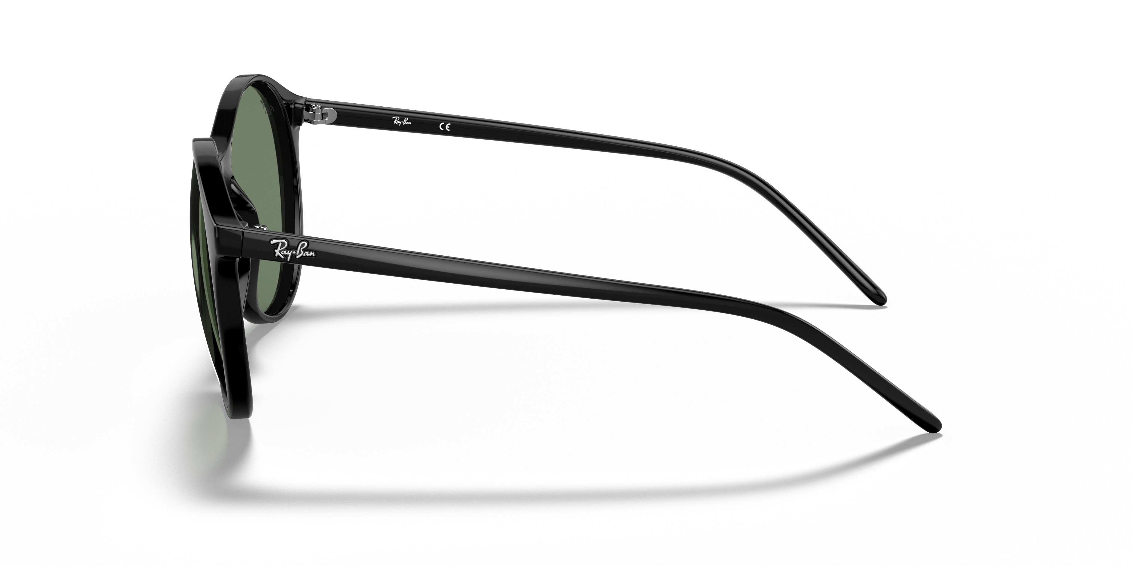 Ray-Ban RB 4371F ブラック サングラス RB4371F Sunglasses in Black and Green Classic - RB4371F
