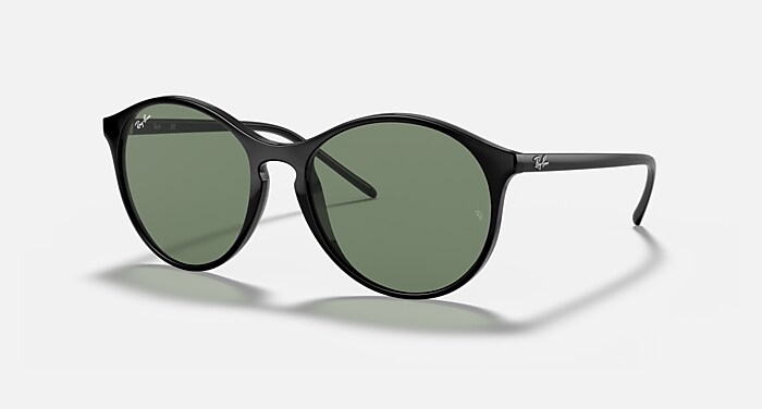 Ray-Ban サングラスRB4371F RB4371F Sunglasses in Black and Green Classic - RB4371F