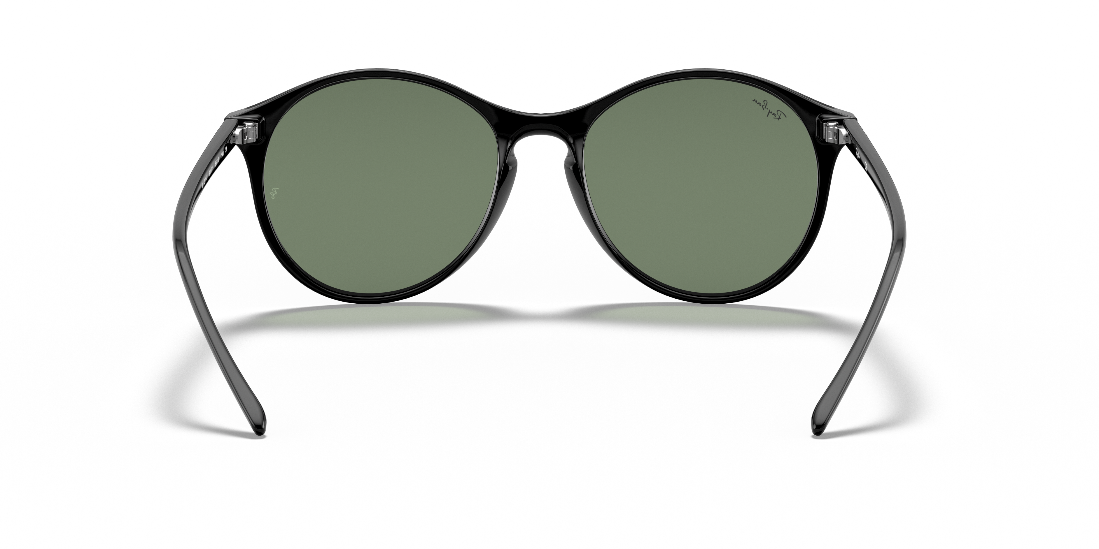 Ray-Ban RB 4371F ブラック サングラス RB4371F Sunglasses in Black and Green Classic - RB4371F