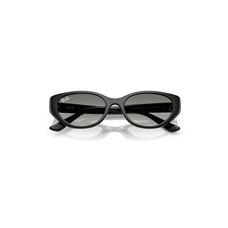 RB4457D BIO-BASED Sunglasses in Black and Grey Gradient - RB4457D