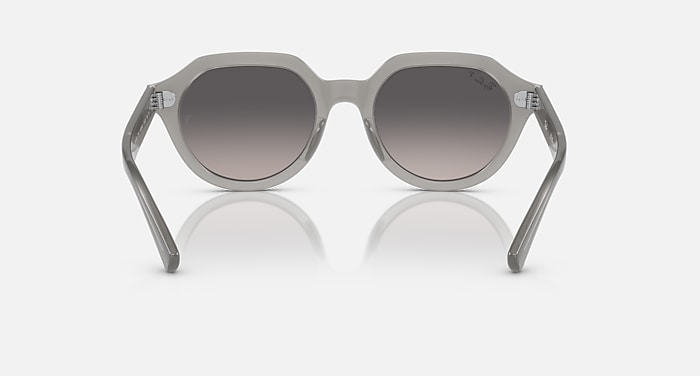 Ray-Ban Sunglasses Unisex Gina - Opal Grey Frame Grey Lenses 53-21 Polarized