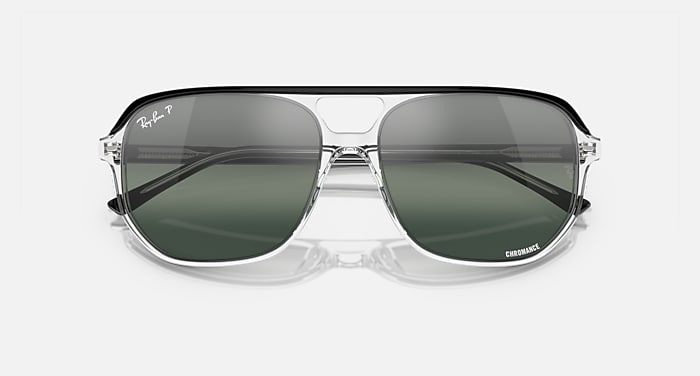 Ray-Ban Sunglasses Unisex Bill One - Black Frame Green Lenses 60-16