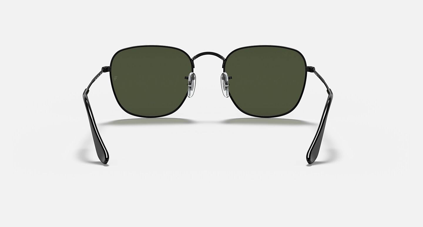 Ray-Ban Sunglasses Unisex Frank - Black Frame Green Lenses 51-20