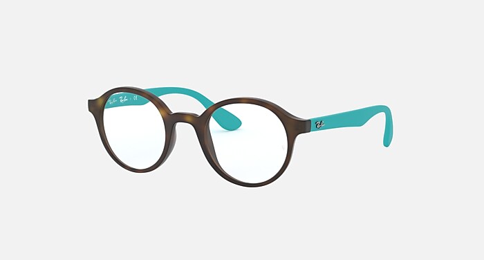 RB1561 OPTICS KIDS Polarized Eyeglasses with Transparent Fuxia and