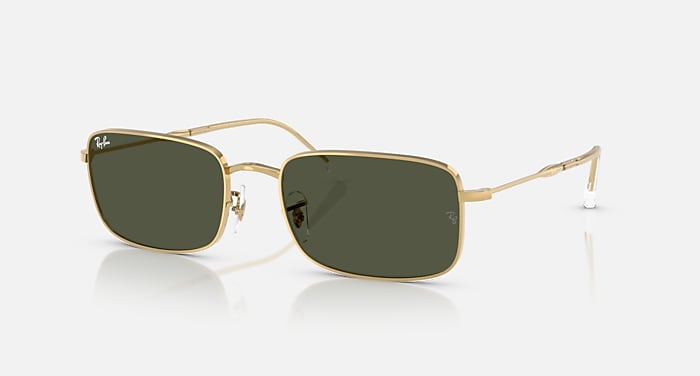 RB3746 Sunglasses in Arista Gold and G-15 Green - RB3746 | Ray-Ban® US 