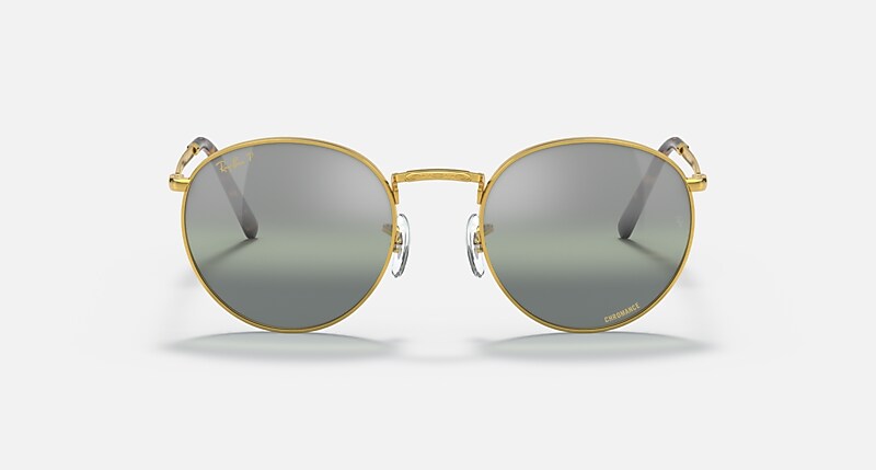 レイバン公式ストア】 Ray-Ban® NEW ROUND サングラス | ゴールド X 