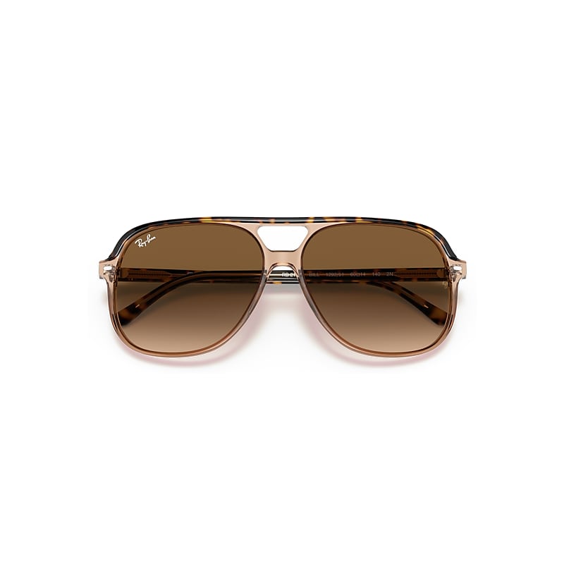 Ray-Ban Bill Sunglasses Tortoise Frame Brown Lenses 56-14