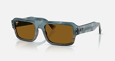 FLACKO BIO-BASED Sunglasses in Black and Green - RB4454 | Ray-Ban® US