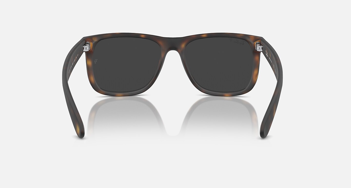Ray-Ban Sunglasses Justin Classic Havana Frame Grey Lenses