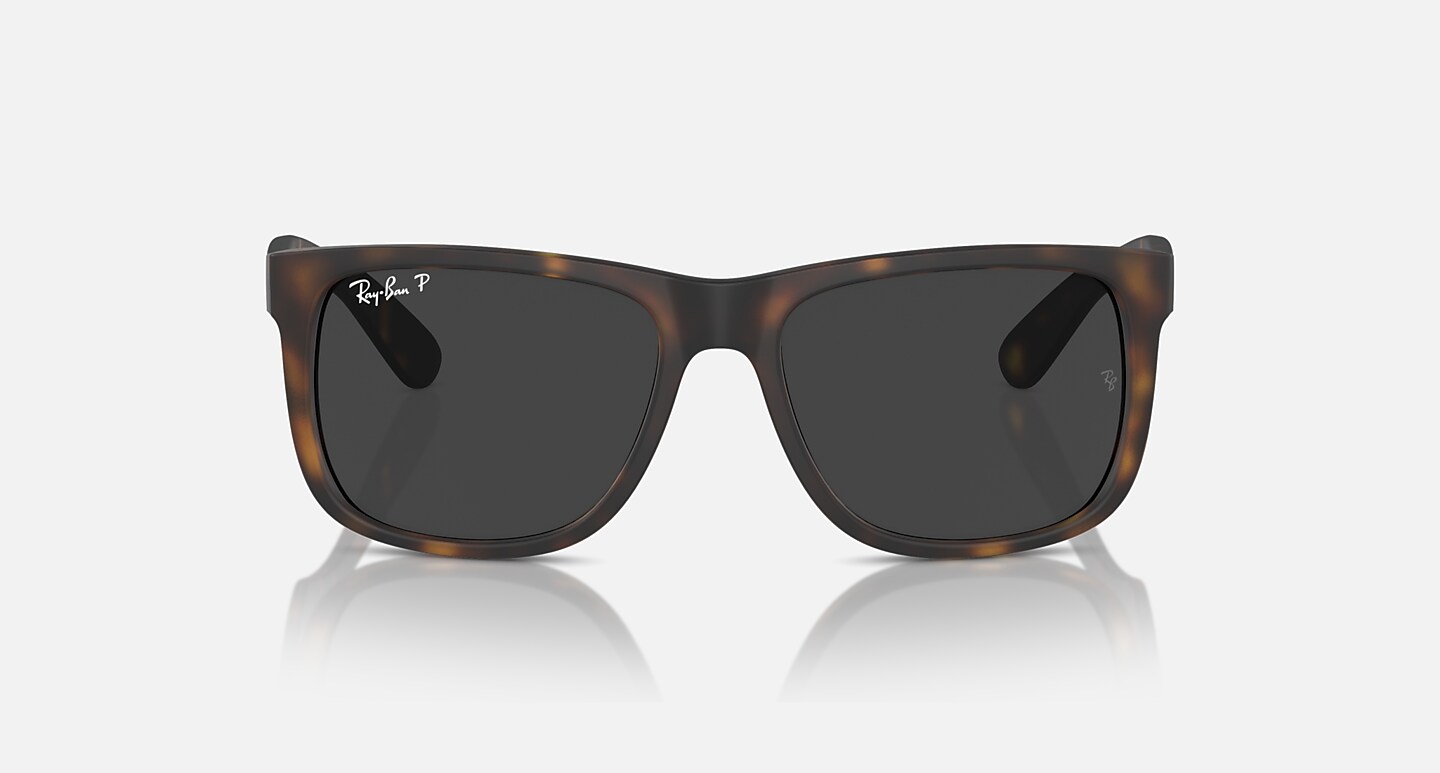 Ray-Ban Sunglasses Justin Classic Havana Frame Grey Lenses