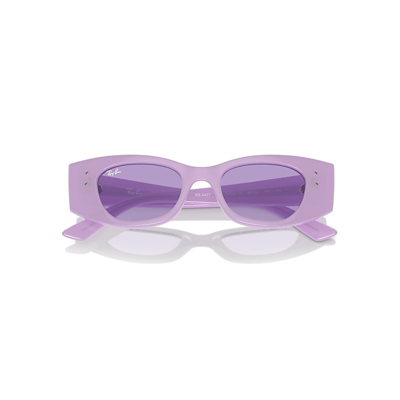 Ray-Ban Kat Bio-based Sunglasses Lilac Frame Violet Lenses 49-20
