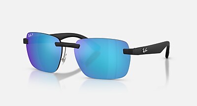 Ray-Ban 青いレンズ サングラス ケース付き Ray-Ban（レイバン） サングラス ライトブルー ライトカラー