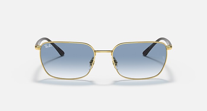 A*e様 Rey Ban サングラス RB3684 Sunglasses in Arista Gold and Light Blue - RB3684 | Ray-Ban® US