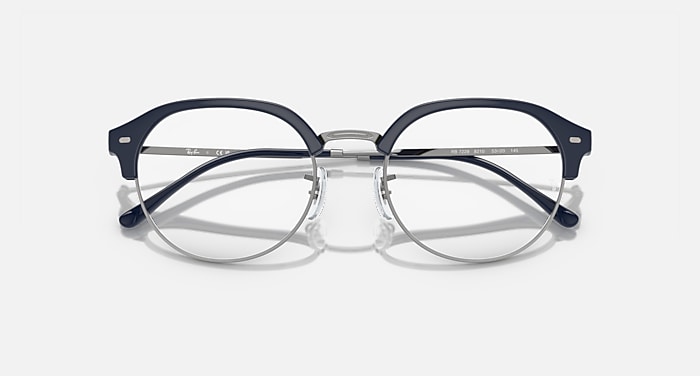 RB7229 OPTICS Eyeglasses with Blue On Gunmetal Frame - RB7229 