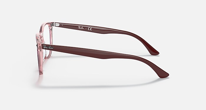 レイバン公式ストア】 Ray-Ban® RB7159 OPTICS メガネ | 透明パープル 