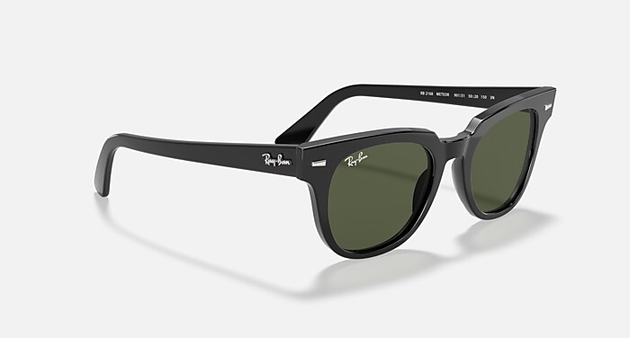 Brand New Ray-Ban RB2168 901/52 50/20 Black /Gray  Sunglasses Polarized RAY BAN METEOR RB2168 901/P2 50-20 Black Polarized Grey  main image 2