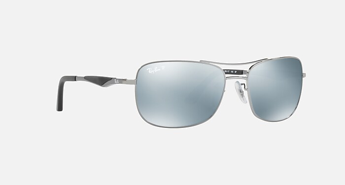 レイバン RB 3547 サングラス シルバー 調光 レイバン公式ストア】 Ray-Ban® OVAL METAL サングラス