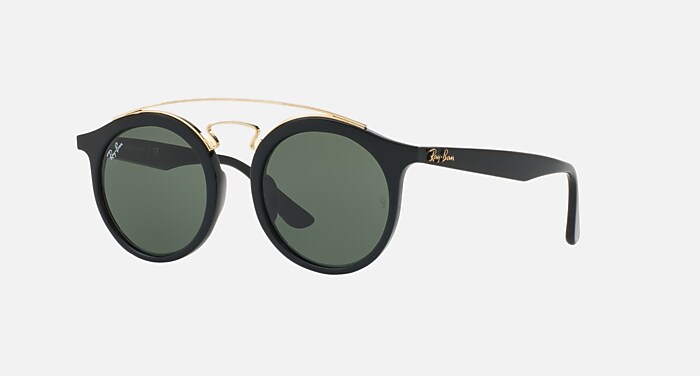 RB4256 GATSBY I Sunglasses in Black and Green Classic  display picture 1