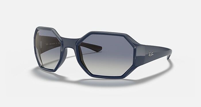 RB4337 Sunglasses in Blue and Blue Gradient - RB4337 | Ray-Ban® display picture 2
