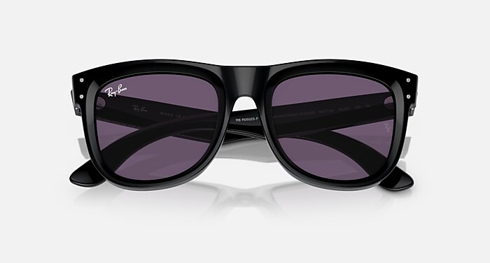 WAYFARER REVERSE Sunglasses in Black and Violet - RBR0502SF  display picture 2