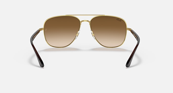 Ray-Ban Sunglasses Unisex Rb3683 - Blue Frame Grey Lenses 59-15