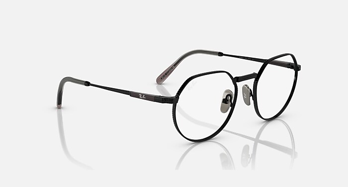 JACK II TITANIUM OPTICS Eyeglasses with Black Frame - RB8265V