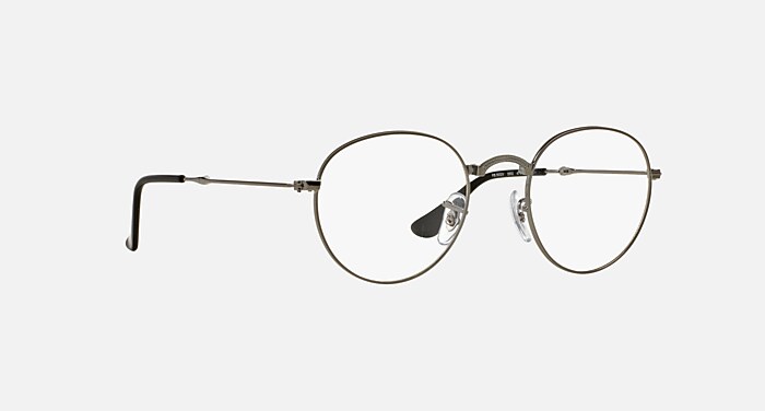 小物 ROUND L FOLDING RB3532 ROUND METAL FOLDING Sunglasses in Gold and G-15 Green