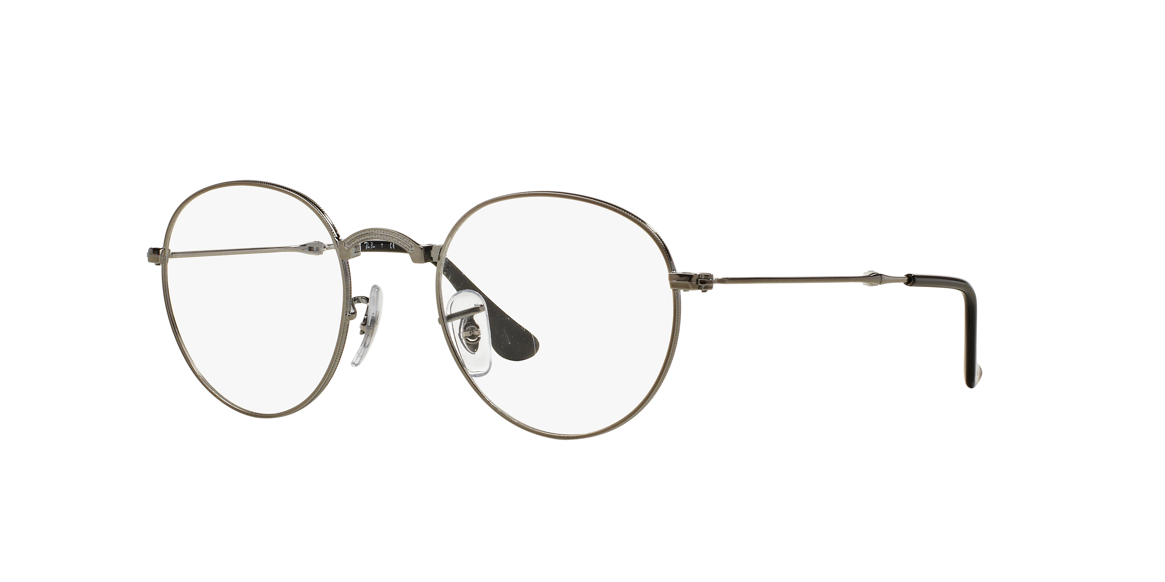 ray ban round metal folding - Main Image
