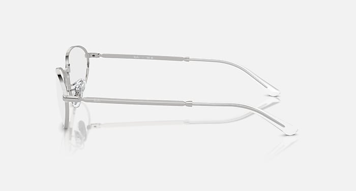 Ray-Ban Eyeglasses Unisex Rb3734v Optics Prescription - Black Frame Clear Lenses 54-18 Polarized