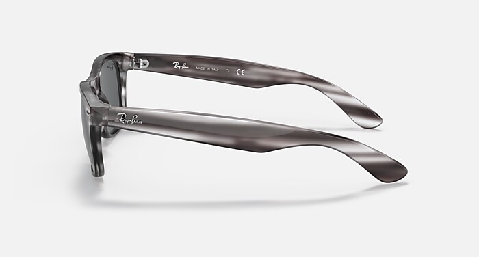 Ray-Ban Sunglasses New Wayfarer Color Mix Gunmetal Frame Grey Lenses