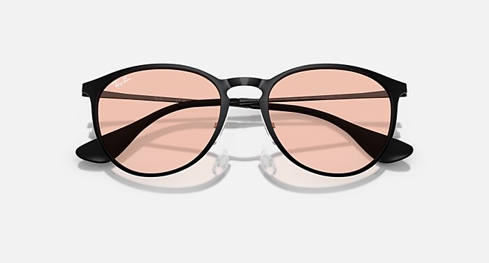 レイバン公式ストア】 Ray-Ban® ERIKA METAL サングラス | ブラック X 