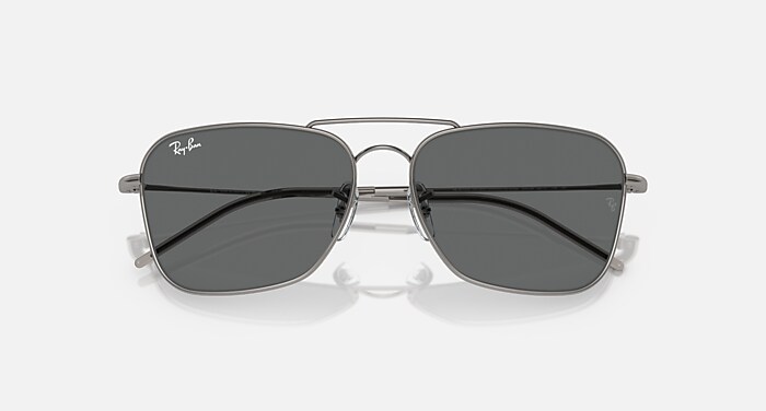 Ray-Ban Sunglasses Unisex Caravan Reverse - Arista Gold Frame Brown Lenses 61-15 Polarized